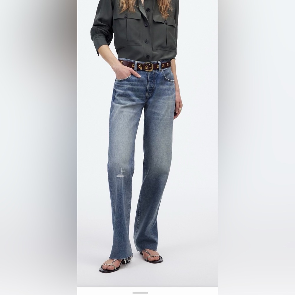 NWOT Madewell Dean easy Jean. Size 30. Monessen wash